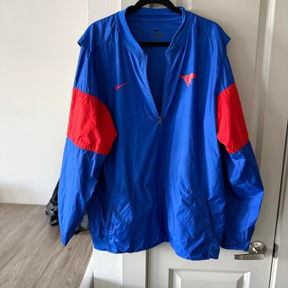 SMU Mustangs Nike Windbreaker